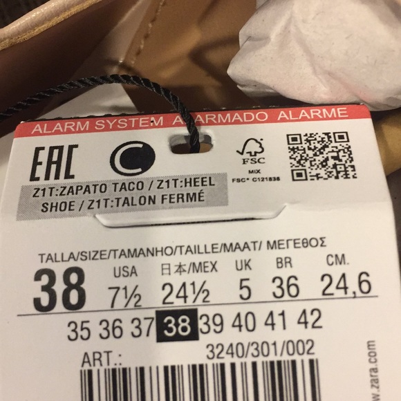 Zara bow mid heel pumps - Picture 6 of 6